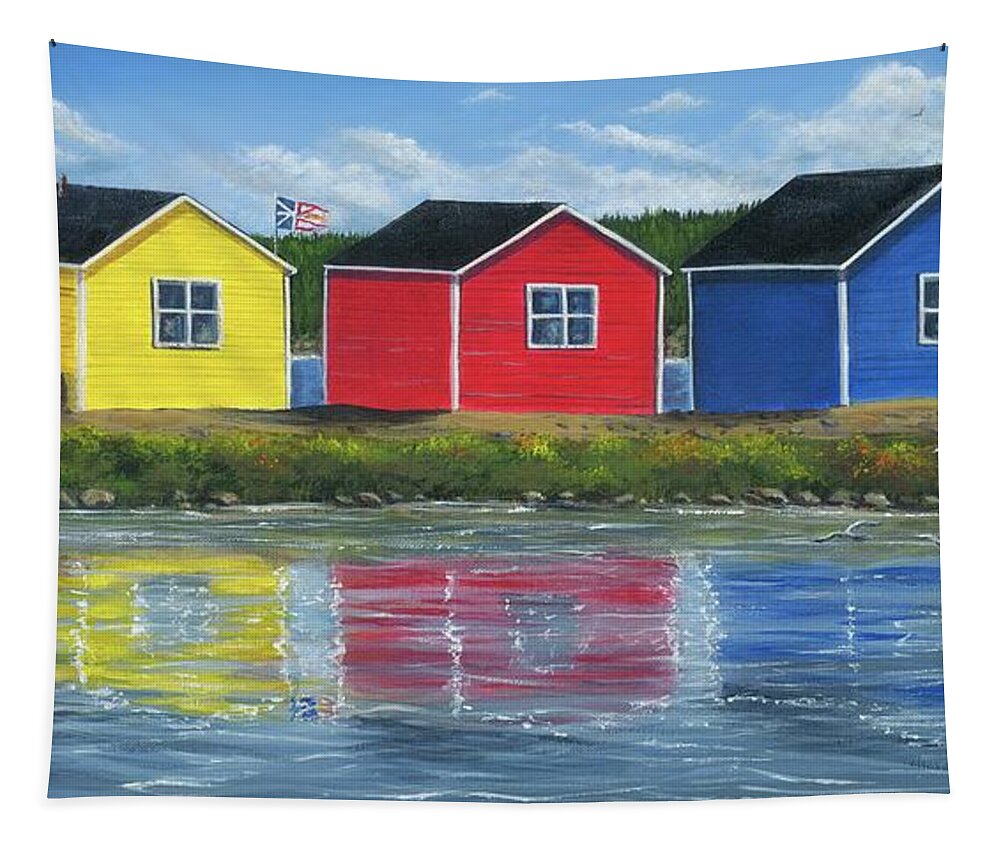https://render.fineartamerica.com/images/rendered/default/flat/tapestry/images/artworkimages/medium/1/newfoundland-fishing-shacks-kimberly-ropson.jpg?&targetx=-331&targety=0&imagewidth=1592&imageheight=794&modelwidth=930&modelheight=794&backgroundcolor=6A8EA8&orientation=1&producttype=tapestry-50-61