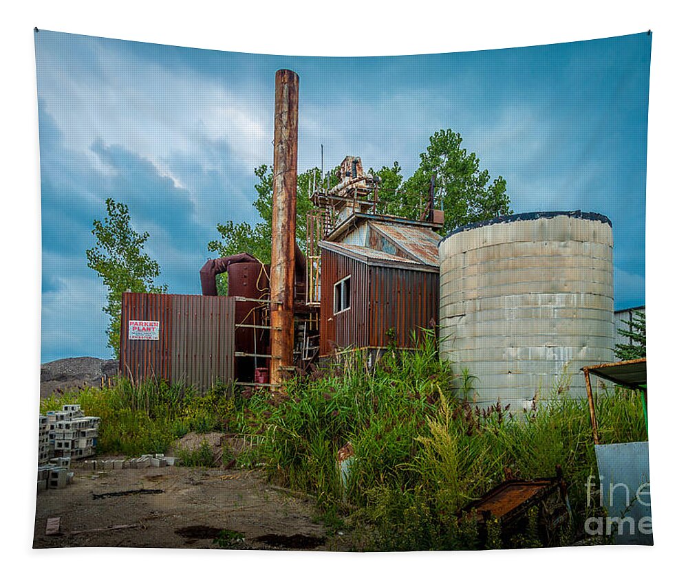 Abandoned Tapestry featuring the photograph Now Cold by Roger Monahan