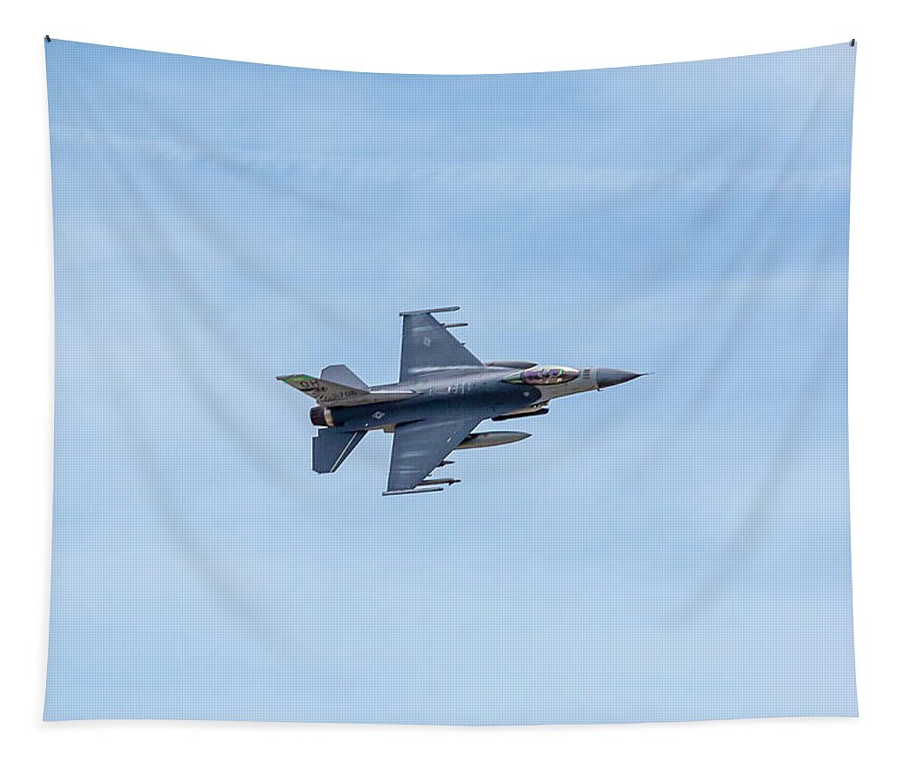 Aircraft Tapestry featuring the photograph Ohio Air National Guard by Jack R Perry