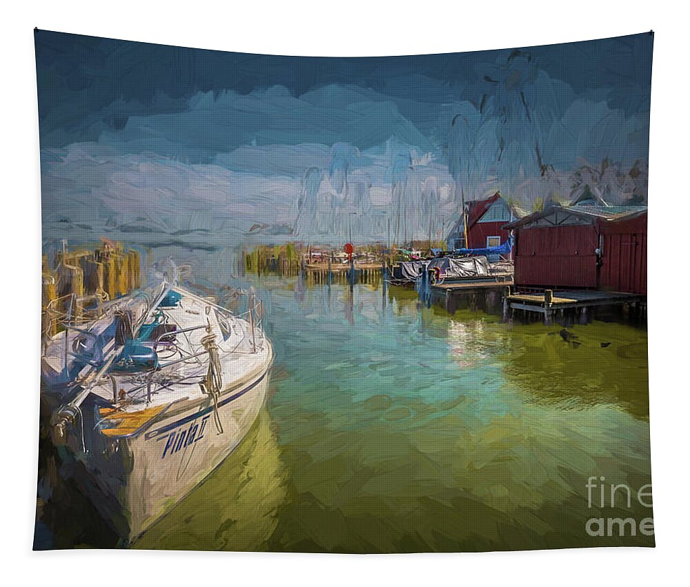 Baltic Sea Tapestry featuring the photograph On the Baltic Sea by Eva Lechner