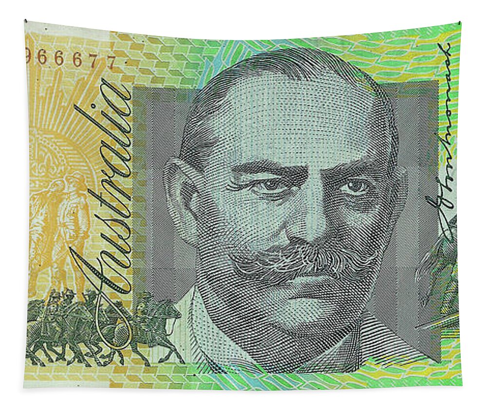 omvendt Ledig lysere One Hundred Australian Dollar Bill Tapestry for Sale by Serge Averbukh