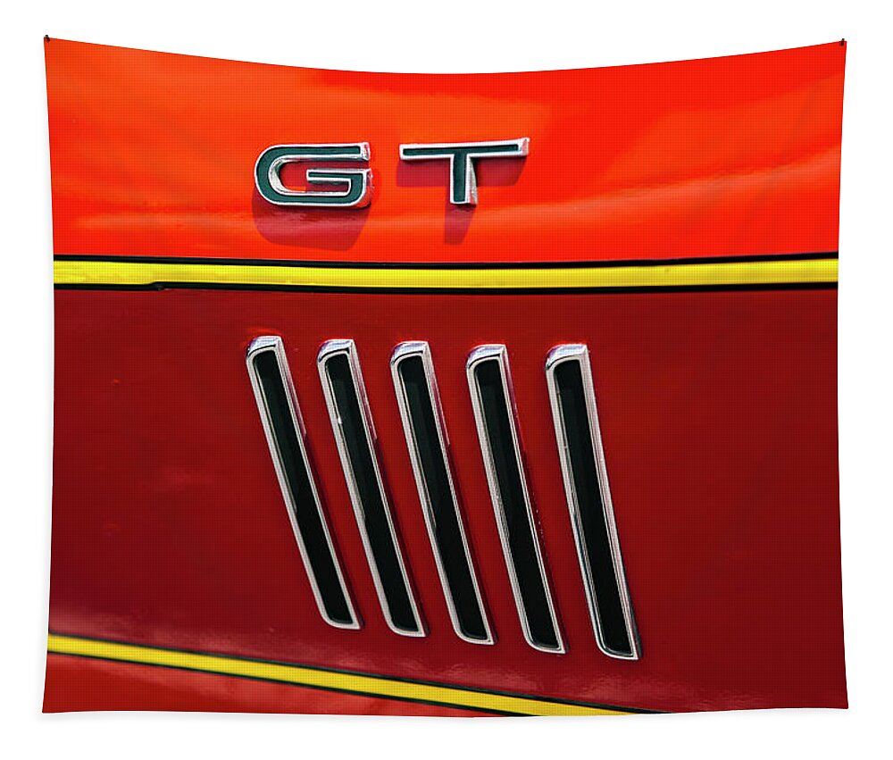 Gt Tapestry featuring the photograph Orange GT by Melinda Ledsome