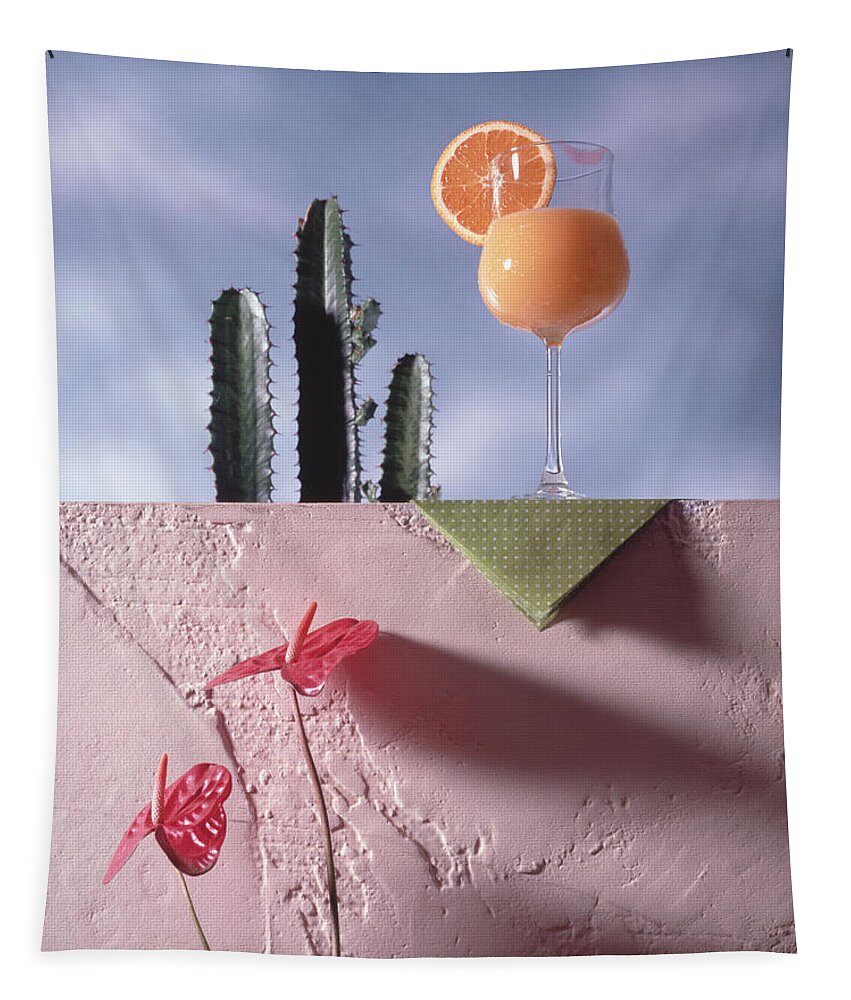 Photo Decor Tapestry featuring the photograph Orange Juice by Steven Huszar