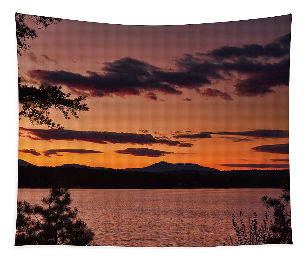 Lake Tapestry featuring the photograph Ossipee Lake by John Rowe
