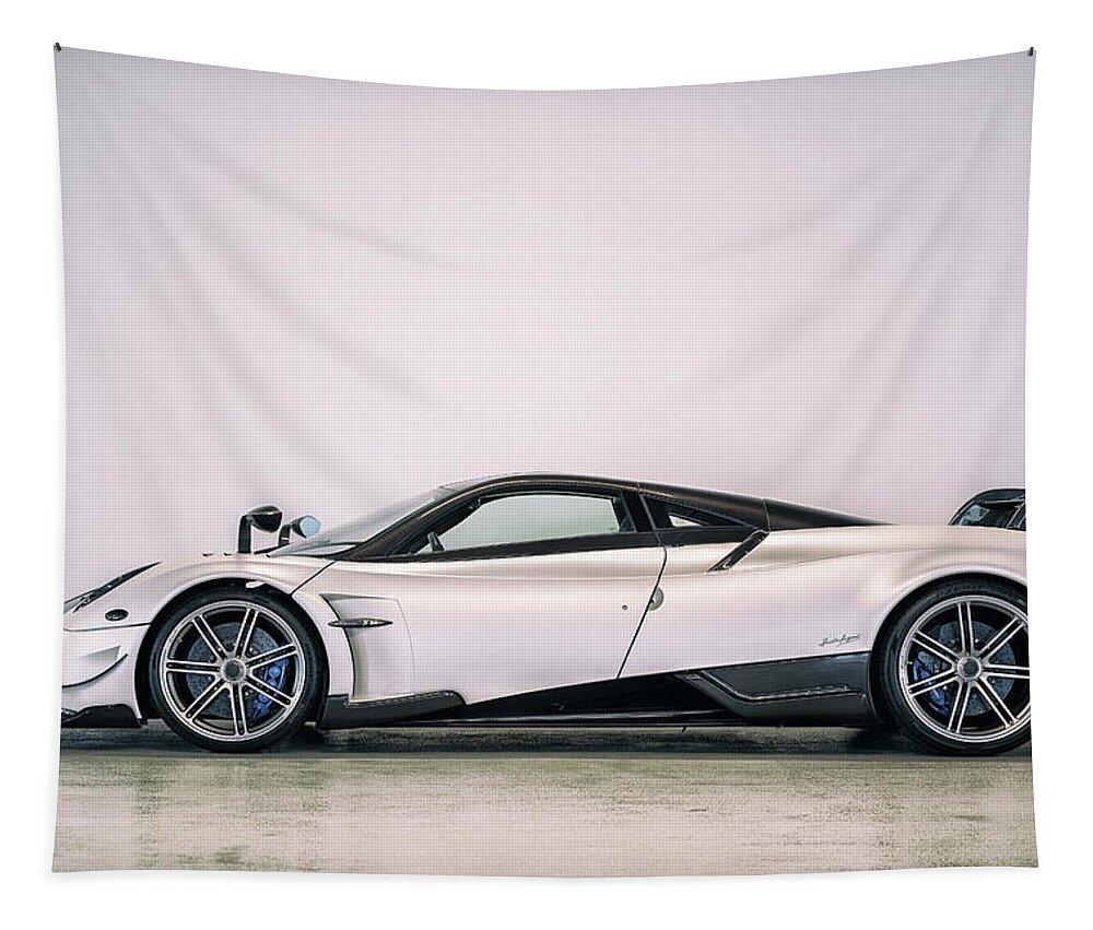 Pagani Huayra Tapestry featuring the photograph #Pagani #Huayra BC by ItzKirb Photography