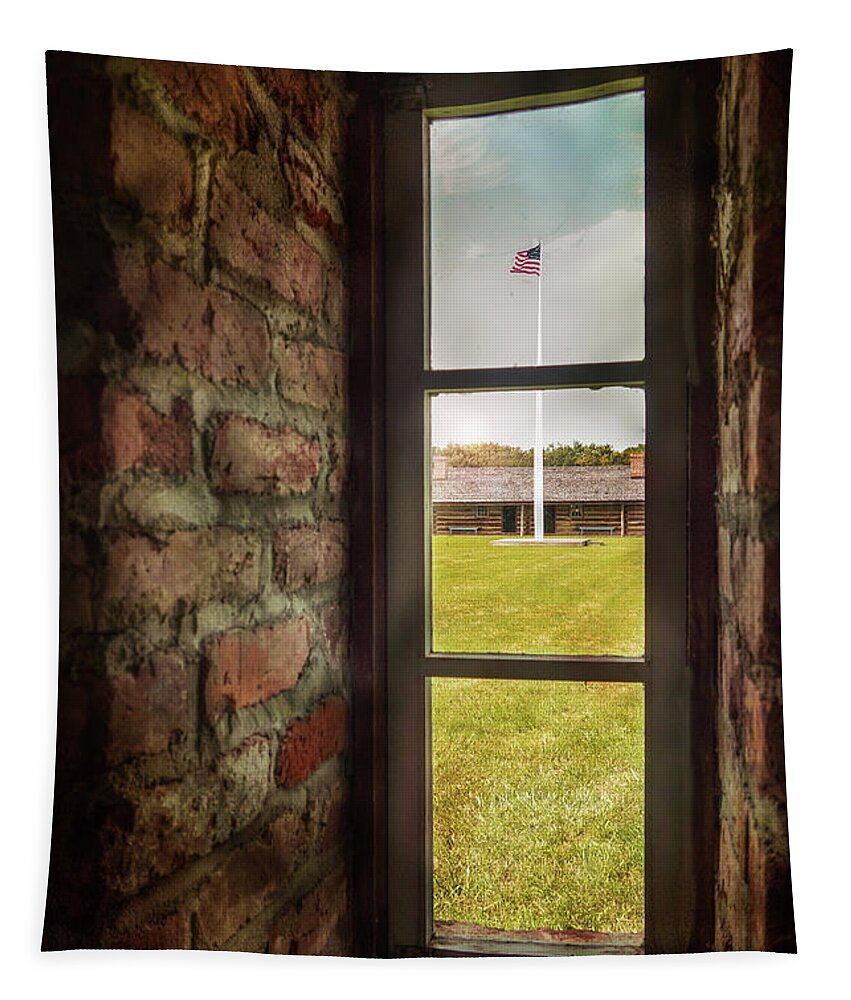 Parade Ground Tapestry featuring the photograph Parade Ground by John Anderson