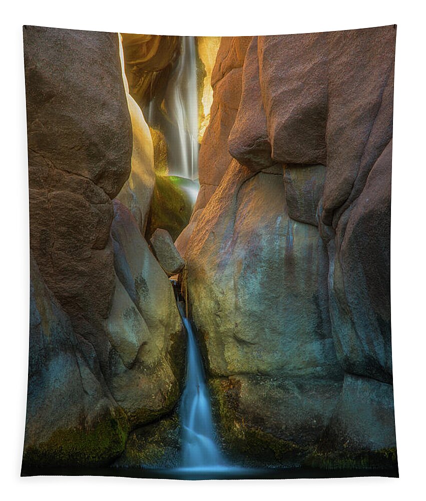 Colorado Tapestry featuring the photograph Paradise Falls by Darren White