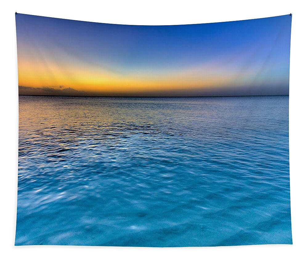 Pastel Ocean Tapestry featuring the photograph Pastel Ocean by Chad Dutson
