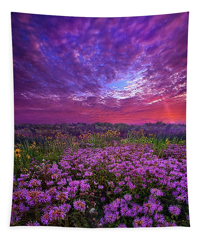 Vertical Tapestry featuring the photograph Peace That Surpasses All Understanding by Phil Koch