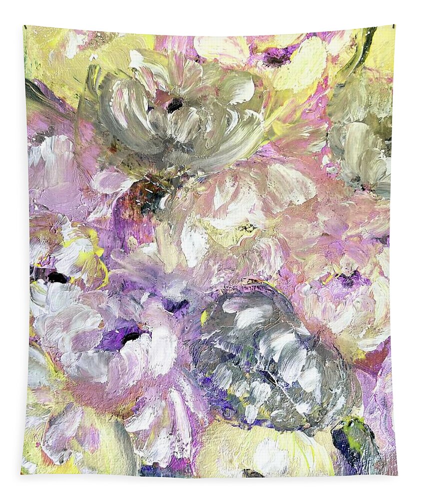Floral Tapestry featuring the digital art Petals by Lisa Kaiser
