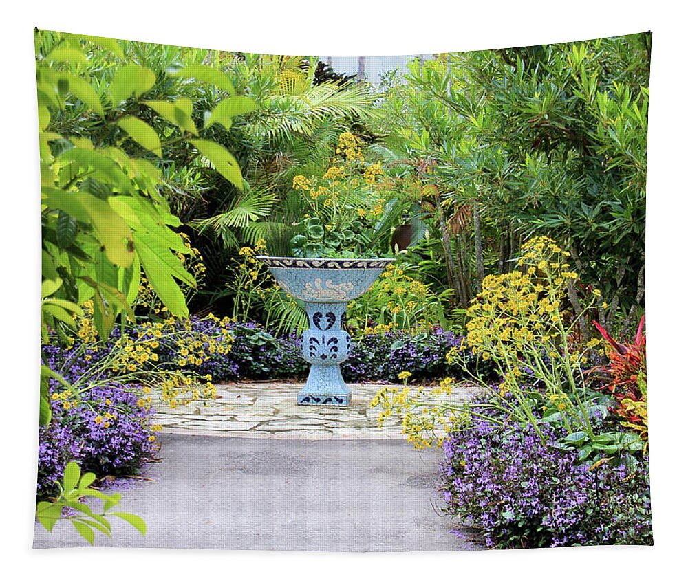 Planter Tapestry featuring the photograph Planter by Rosalie Scanlon