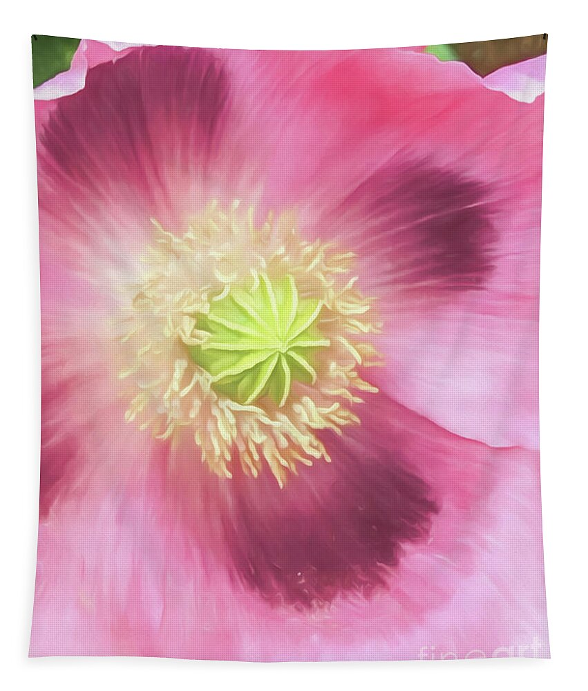Flower Tapestry featuring the photograph Poppy Perfection by Teresa Wilson