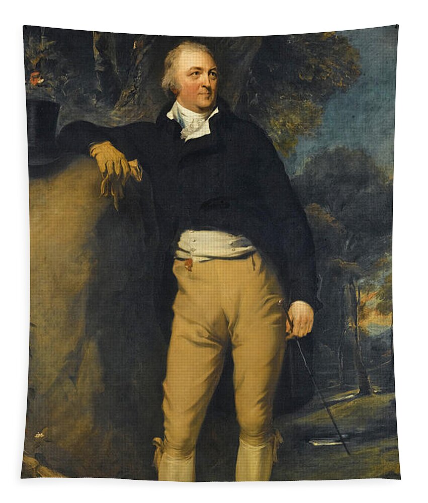 Thomas Lawrence Tapestry featuring the painting Portrait of Thomas Lister 1st Baron Ribblesdale by Thomas Lawrence