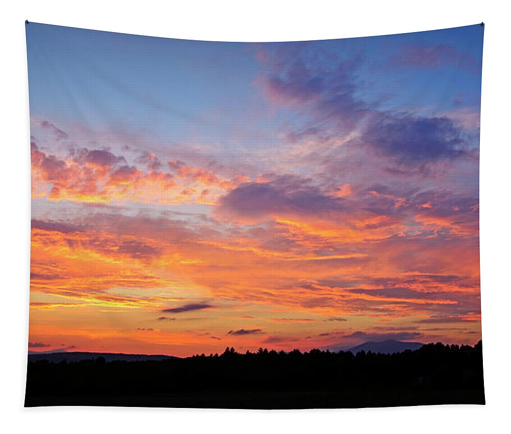 Pretty Sky Tapestry featuring the photograph Pretty Clouds by Alana Ranney