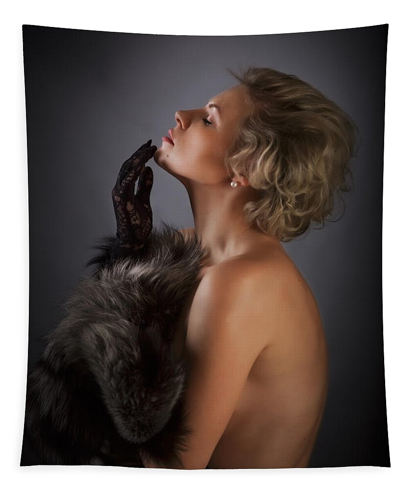 Elegance Tapestry featuring the photograph Pure Elegance by Vitaly Vakhrushev