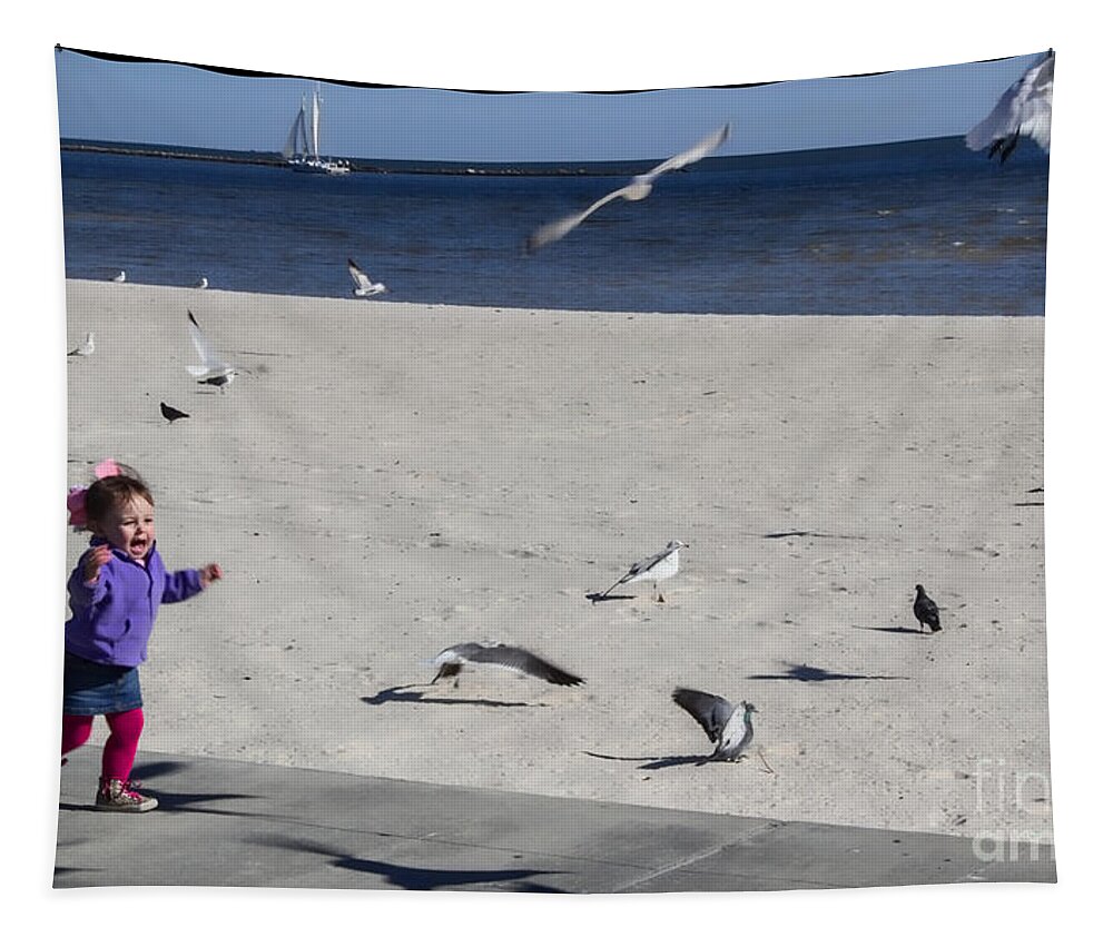 Joy Tapestry featuring the photograph Pure Joy by Roberta Byram