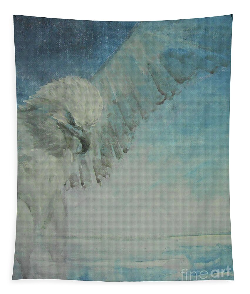Impressionism Tapestry featuring the painting Pure Spirit by Jane See