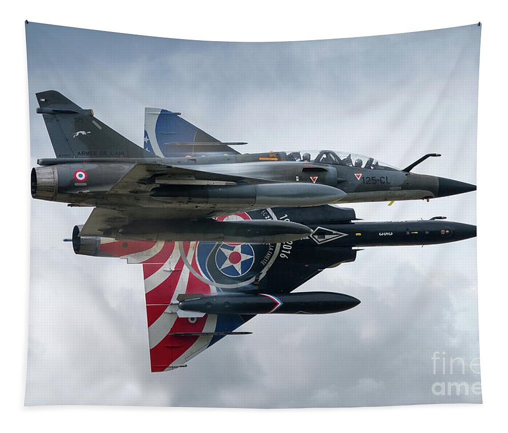 Ramex Delta Tapestry featuring the digital art Ramex Farewell by Airpower Art