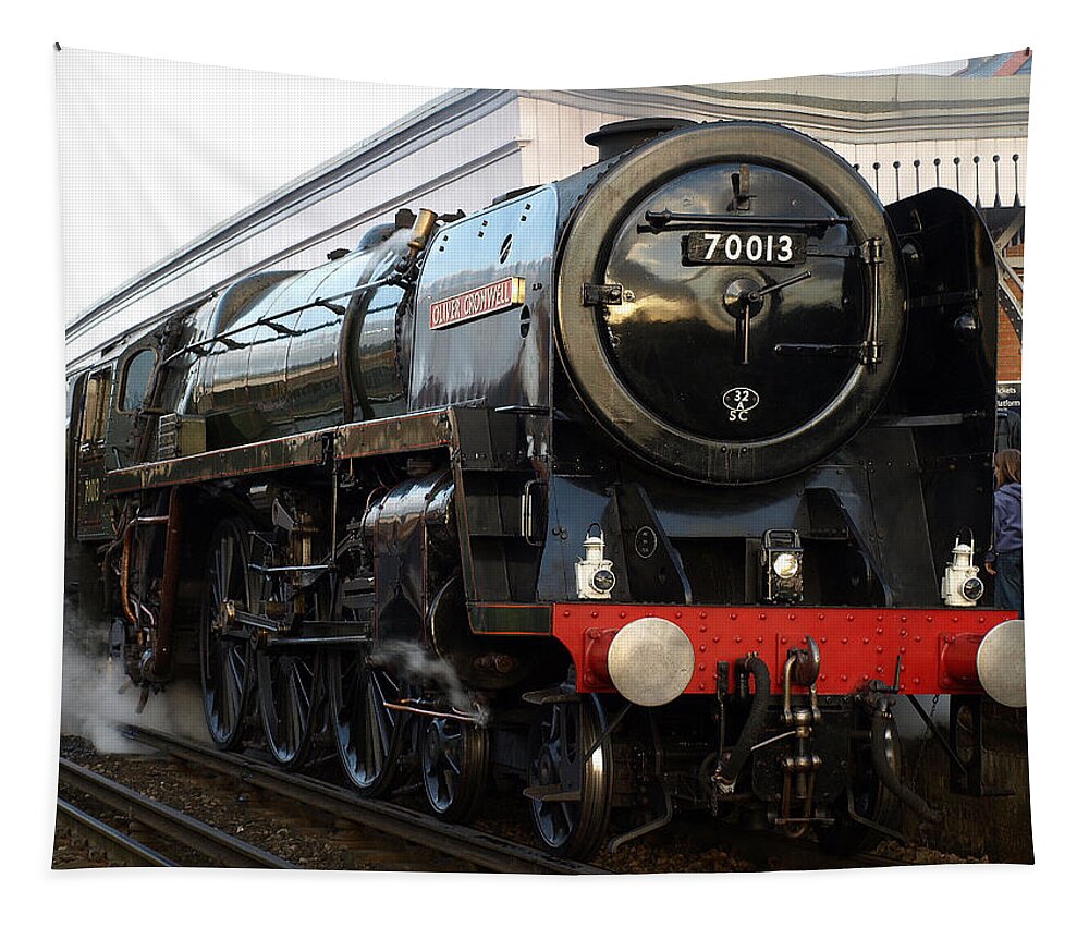 Trains Tapestry featuring the photograph Ready To Go by Richard Denyer