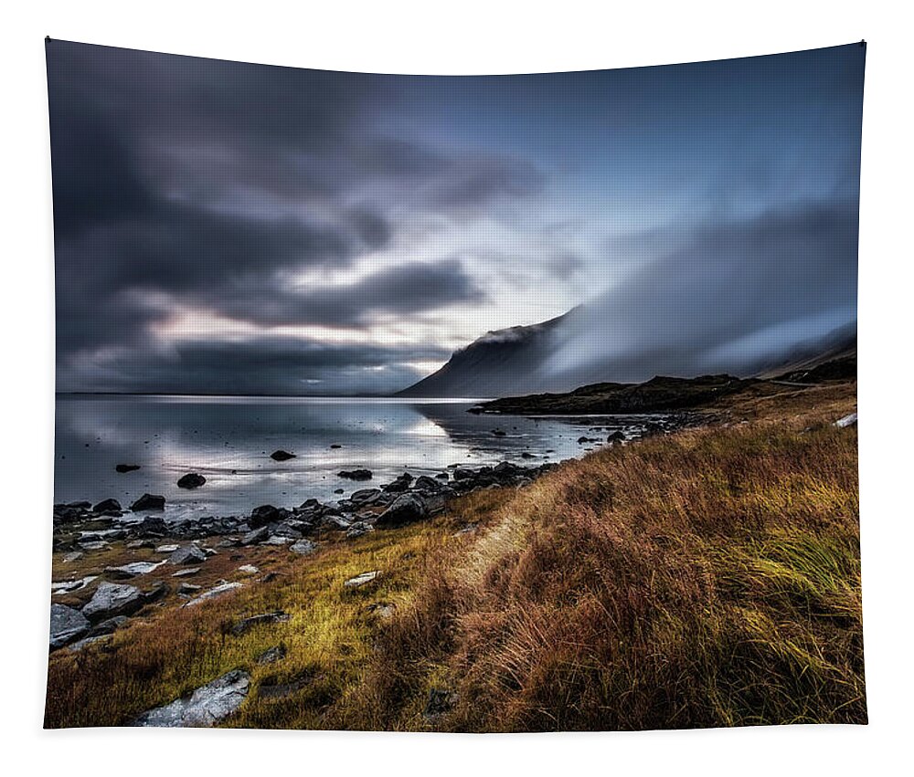 Iceland Tapestry featuring the photograph Redemption by Jorge Maia