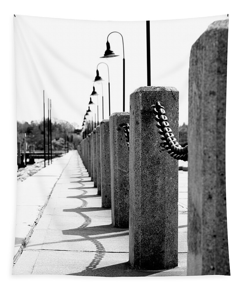 Posts Tapestry featuring the photograph Repetition by Greg Fortier