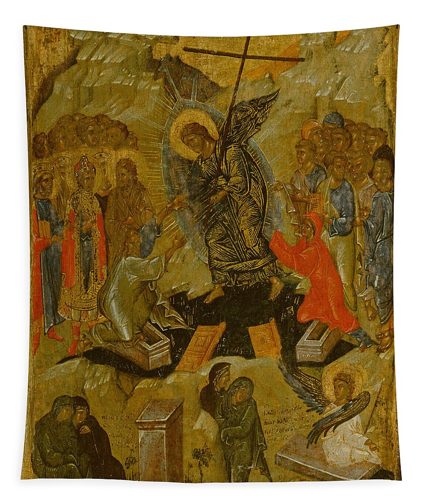 Resurrection of Christ Tapestry by Unknown Greek - Fine Art America