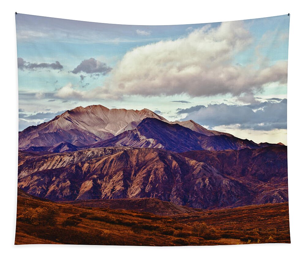 #jefffolger Tapestry featuring the photograph Ridgeline before Mountaintop by Jeff Folger