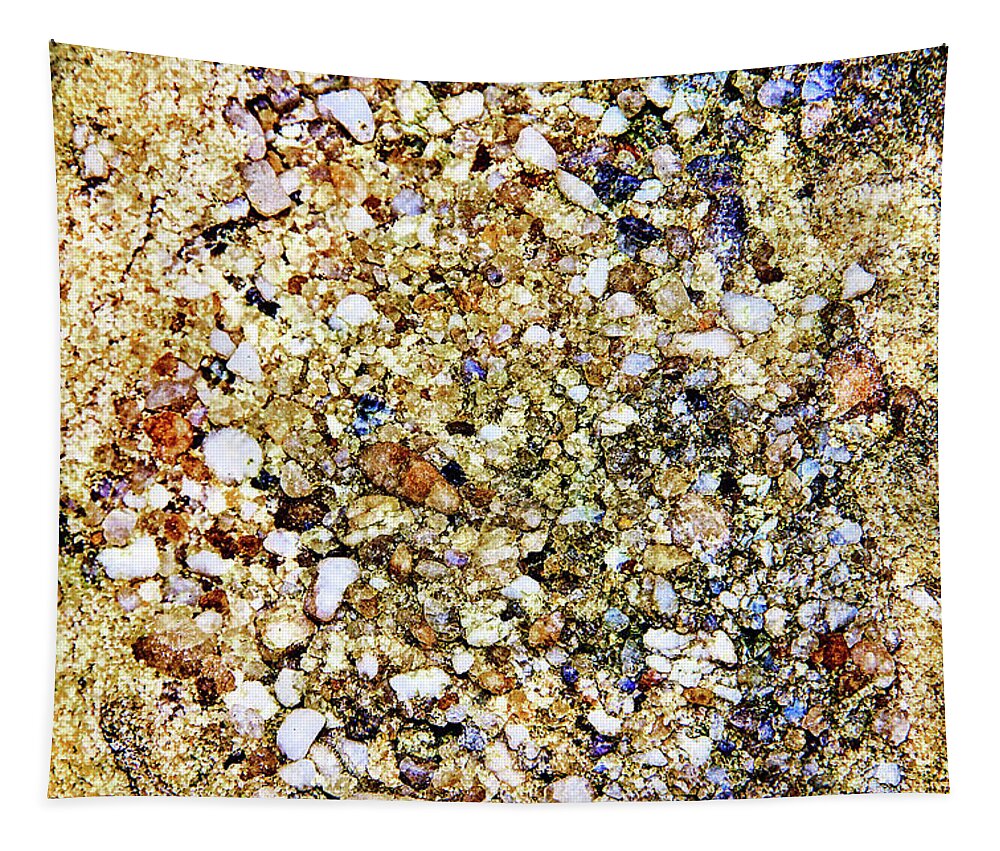 Sandstone Tapestry featuring the photograph Rocks In Sandstone by Miroslava Jurcik