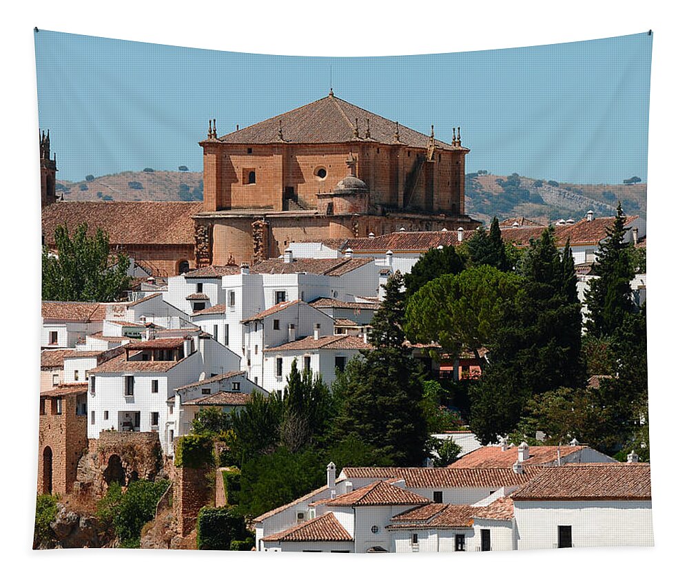 Spain Tapestry featuring the photograph Ronda. Andalusia. Spain by Jenny Rainbow