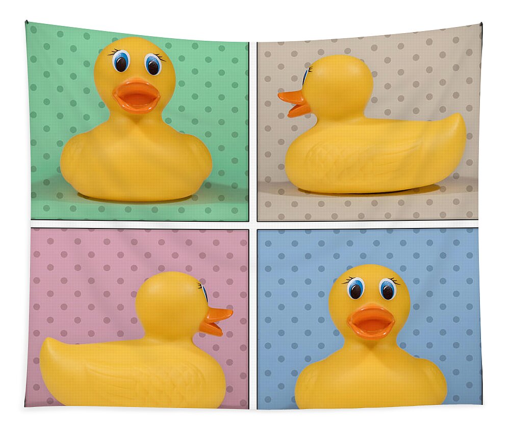 Scott Norris Photography Tapestry featuring the photograph Rubber Ducky by Scott Norris
