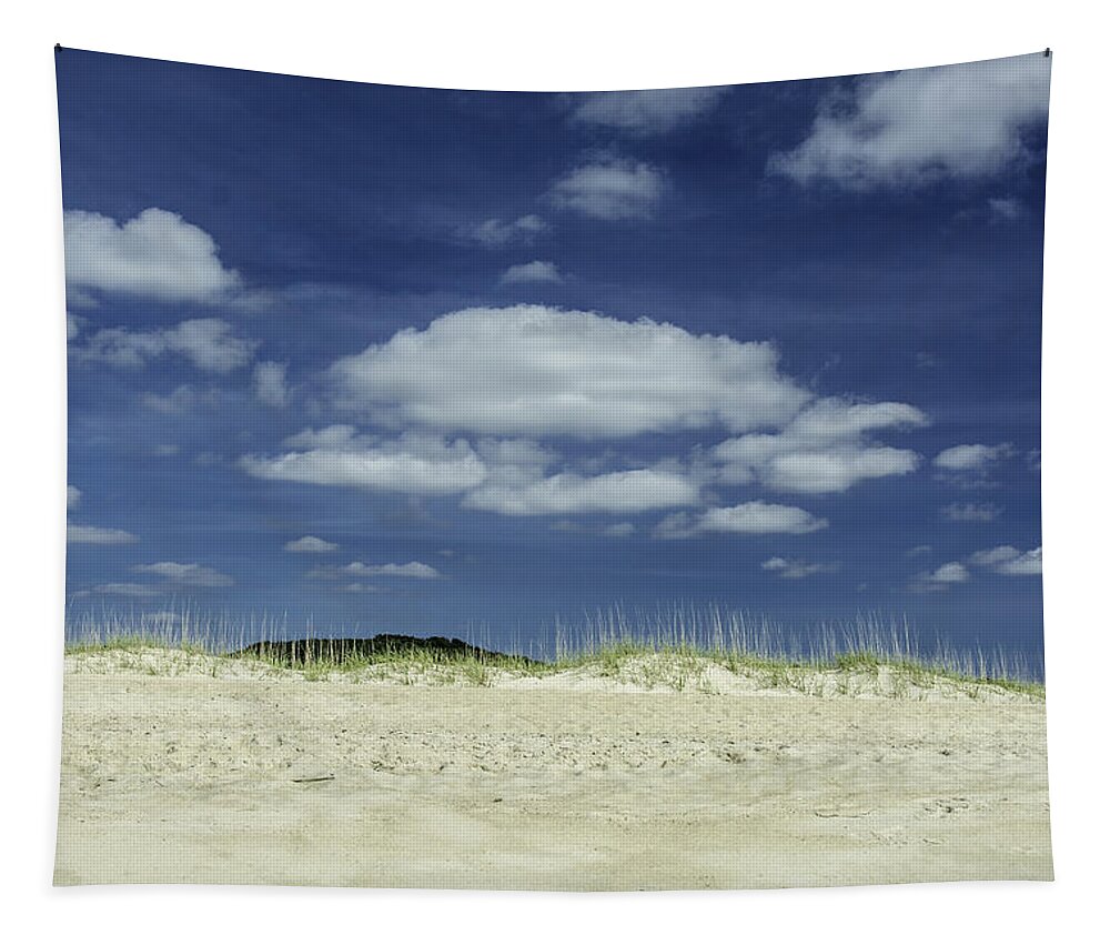 Sea Tapestry featuring the photograph Sand Grass and Sky by WAZgriffin Digital