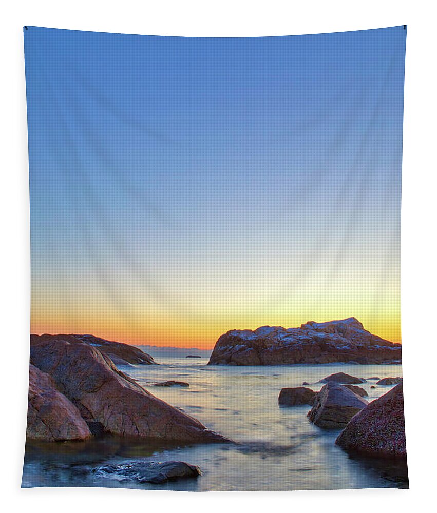 Scituate Tapestry featuring the photograph Scituate by Juergen Roth