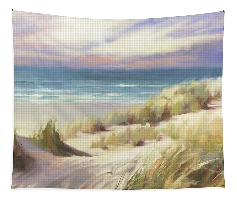 Ocean Tapestry featuring the painting Sea Breeze by Steve Henderson