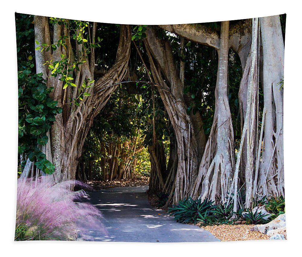 Susan Molnar Tapestry featuring the photograph Selby Secret Garden 2 by Susan Molnar