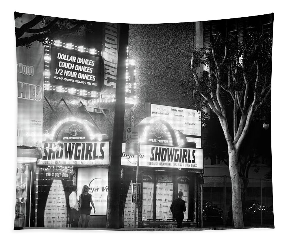 Showgirls Tapestry featuring the photograph Showgirls II by Mark Andrew Thomas