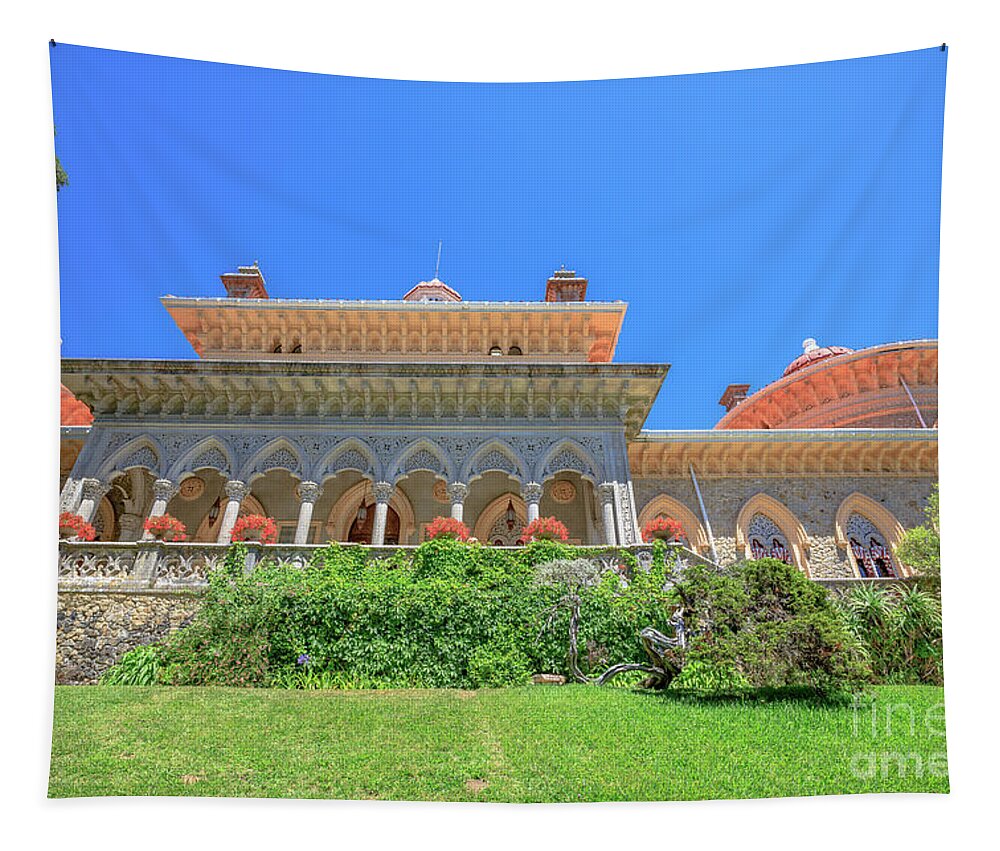 Sintra Tapestry featuring the photograph Sintra in Portugal by Benny Marty