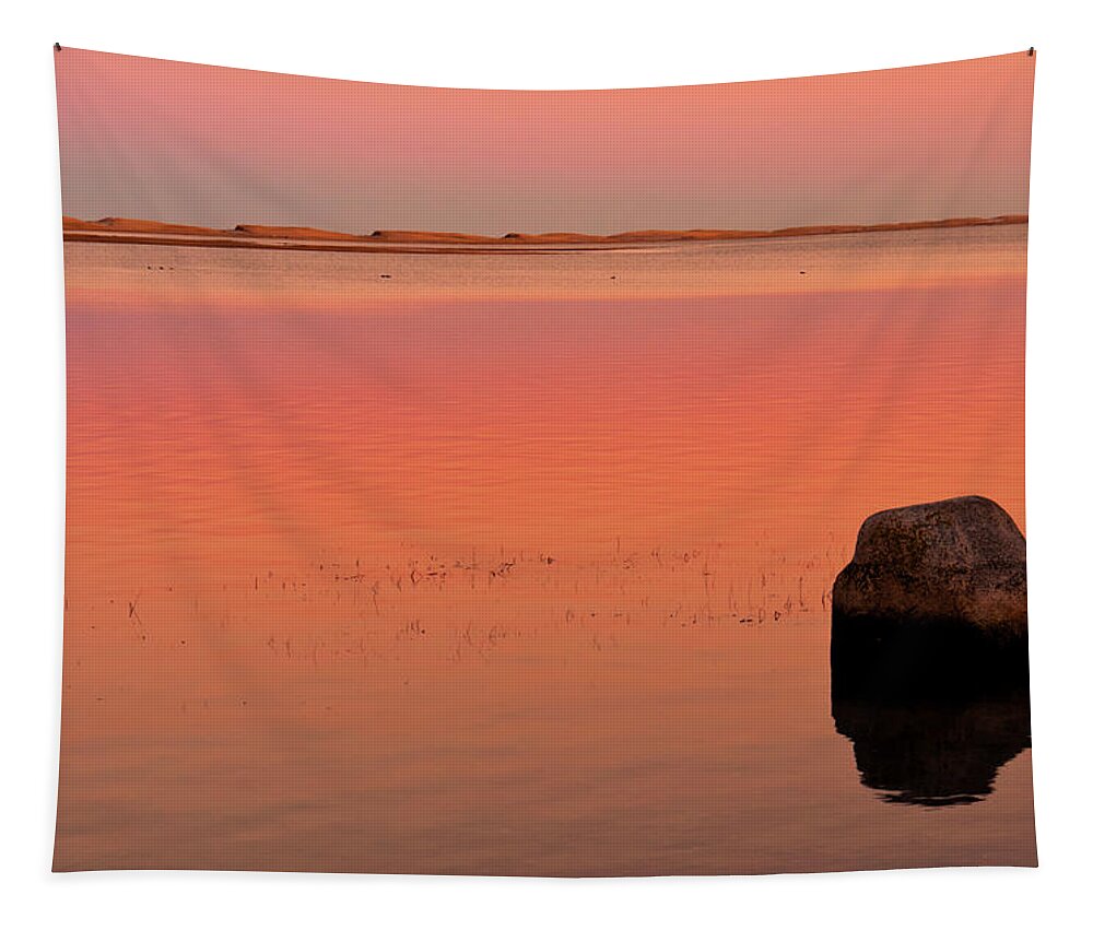 Cape Cod Tapestry featuring the photograph Skaket Beach Sunset 1 by Frank Winters