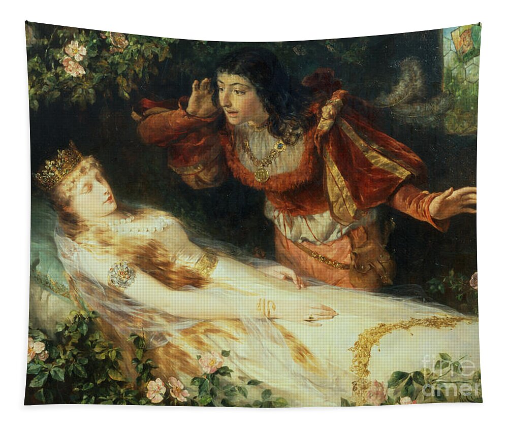 Sleeping Beauty Tapestry featuring the photograph Sleeping Beauty by Richard Eisermann