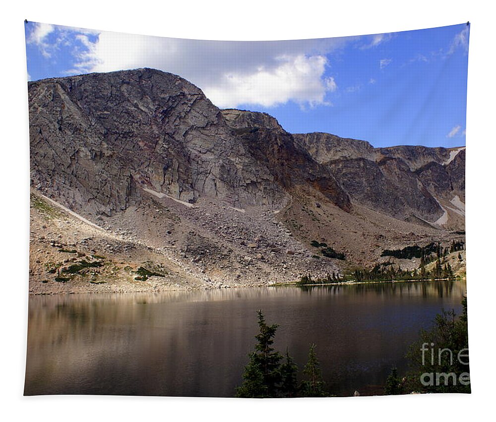 Lake Tapestry featuring the photograph Snowy Mountian Loop 8 by Marty Koch