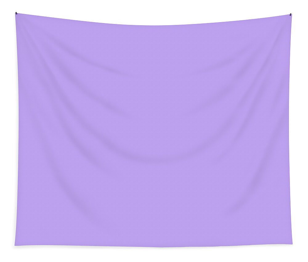 Solid Colors Tapestry featuring the digital art Solid Purple Pastel Decor by Garaga Designs