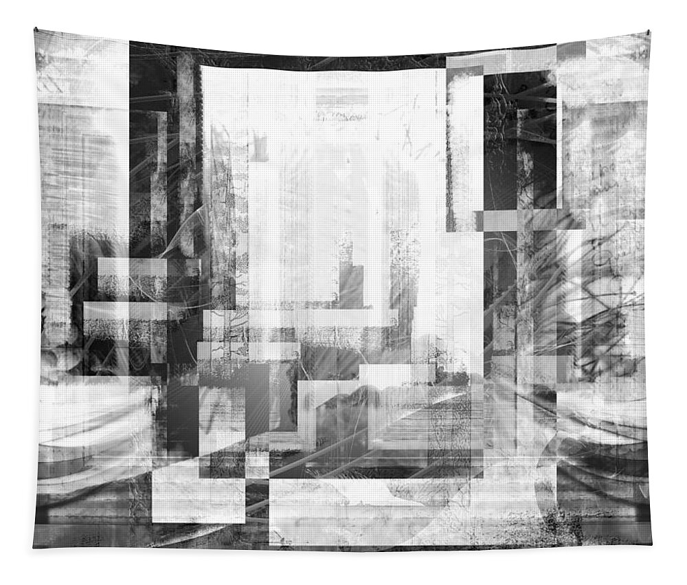 Abstract Tapestry featuring the digital art Some Stories.. by Art Di