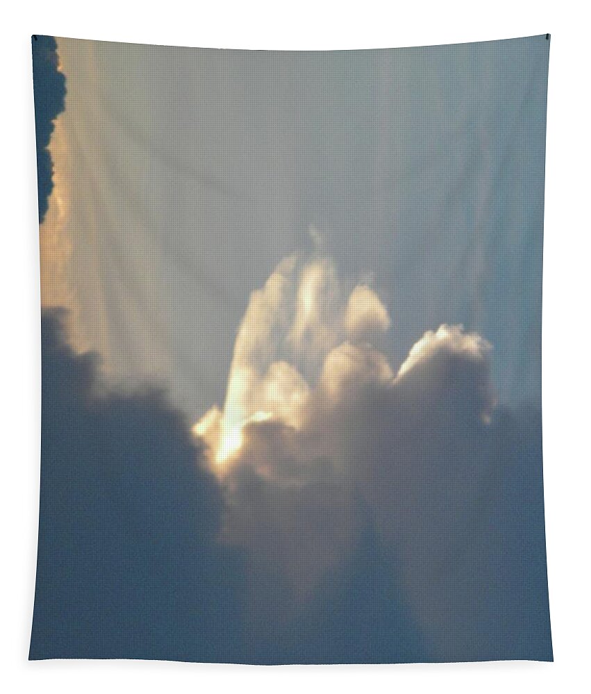 Clouds Tapestry featuring the photograph Southern Sky Angels by Matthew Seufer