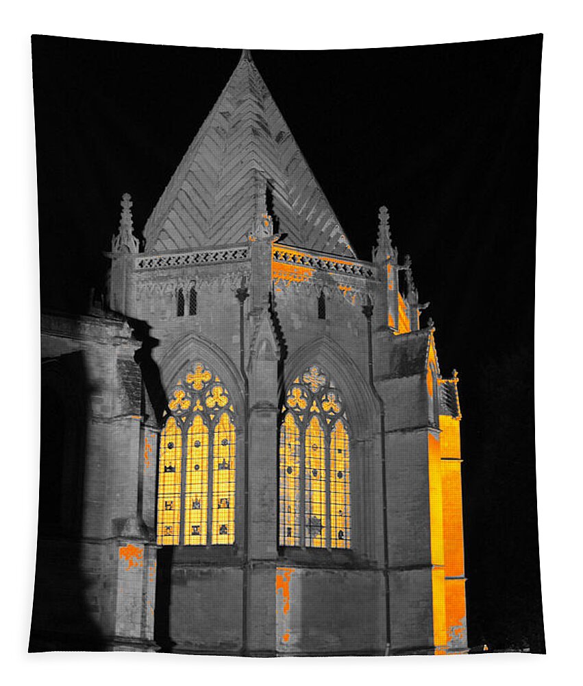 Chapter House Tapestry featuring the photograph Southwell Minster. Chapter House. by Elena Perelman