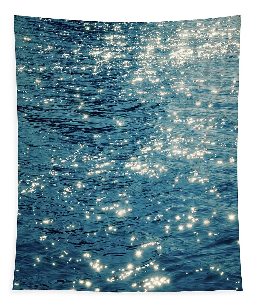 Water Tapestry featuring the photograph Sparkles by Wim Lanclus