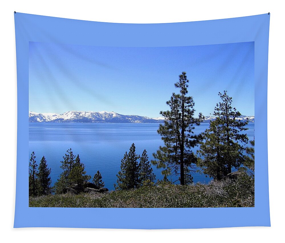 Lake Tahoe Tapestry featuring the photograph Spectacular Lake Tahoe by Will Borden