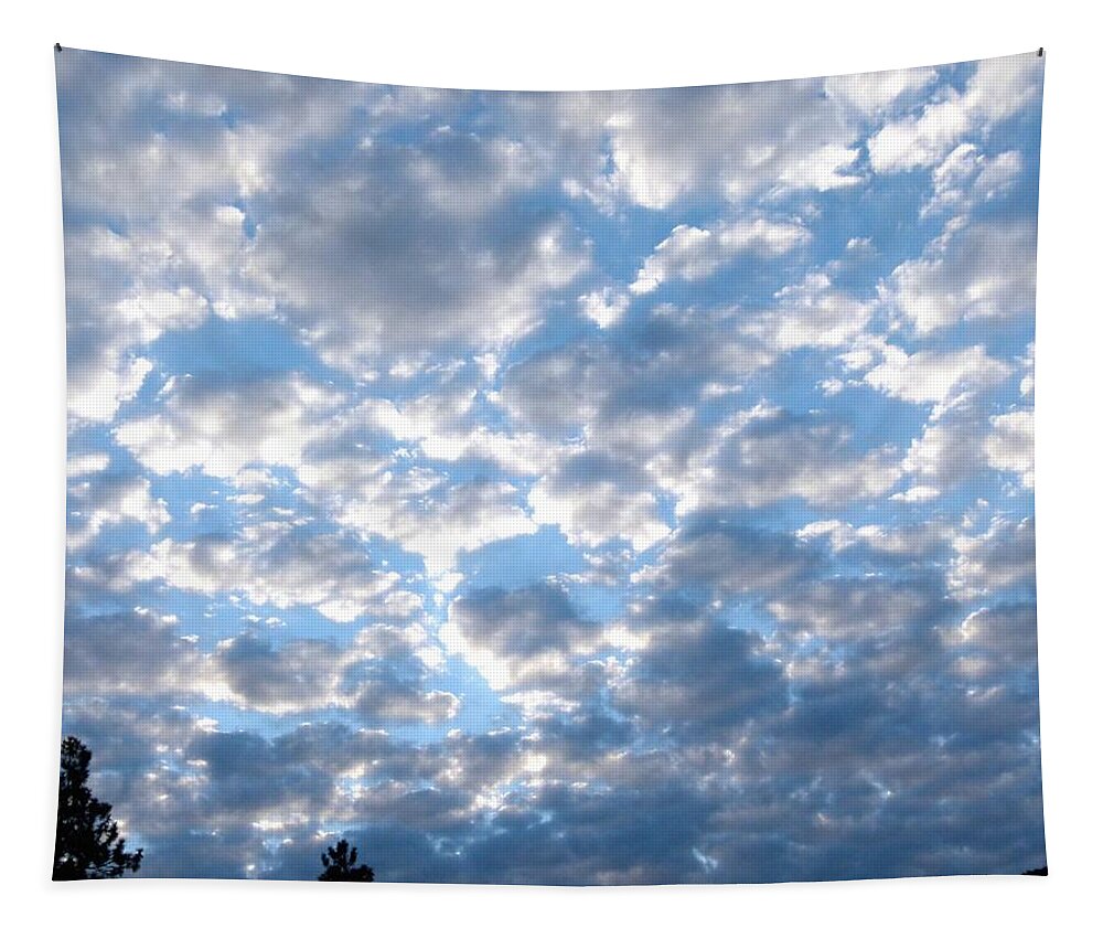 Splendid Cloudscape 9 Tapestry featuring the photograph Splendid Cloudscape 9 by Will Borden