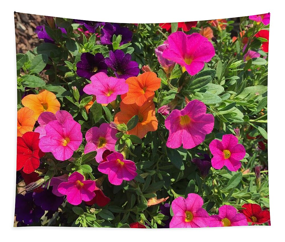 Flowers Tapestry featuring the photograph Springtime on the Farm by Matthew Seufer