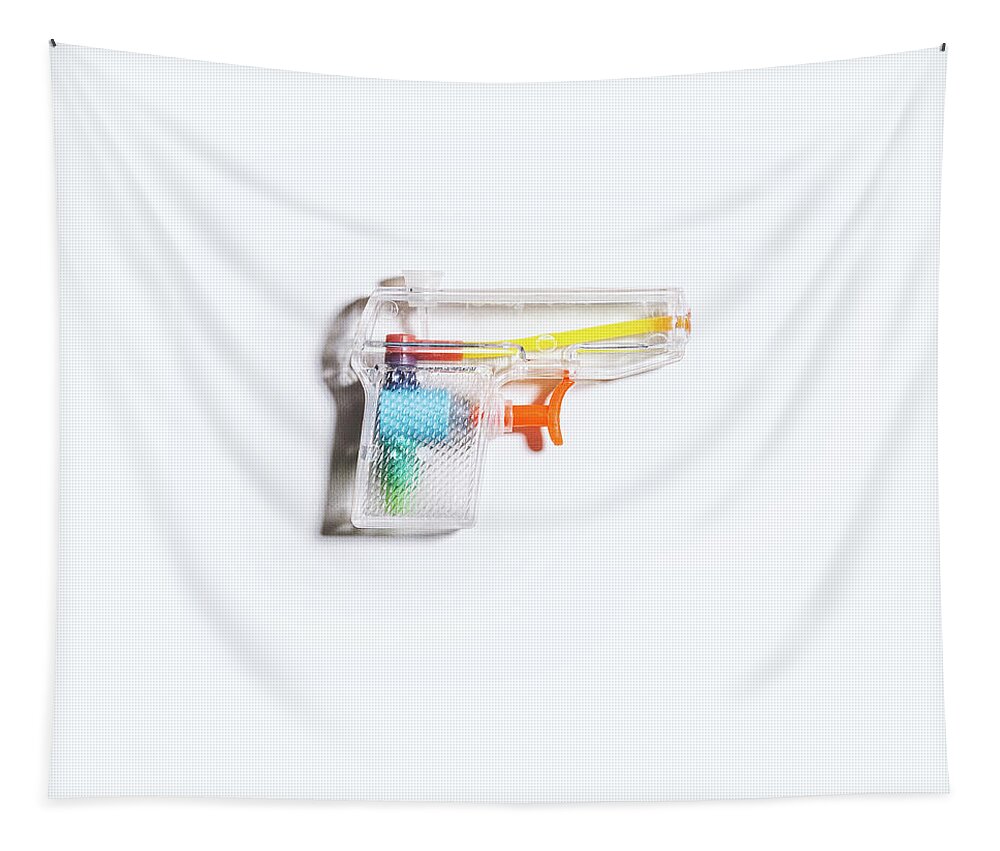 Still Life Tapestry featuring the photograph Squirt Gun by Scott Norris