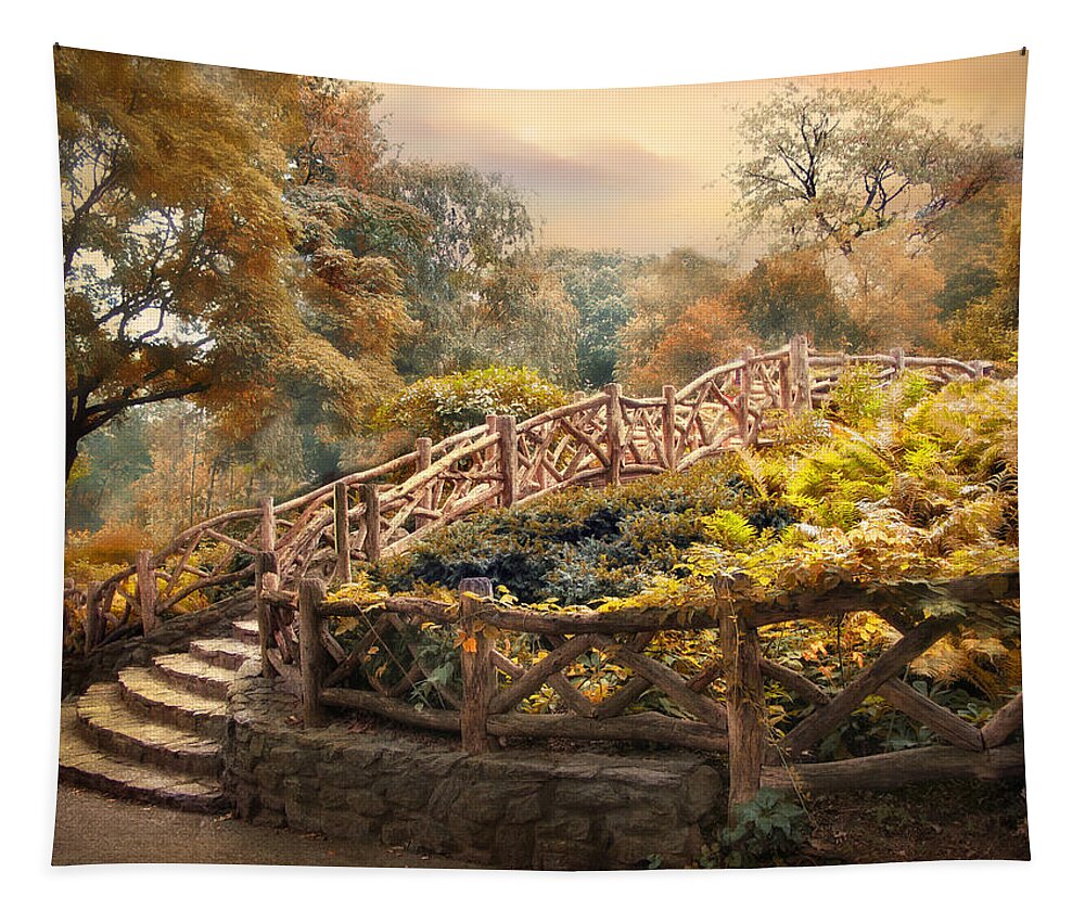 Autumn Tapestry featuring the photograph Stairway to Heaven by Jessica Jenney