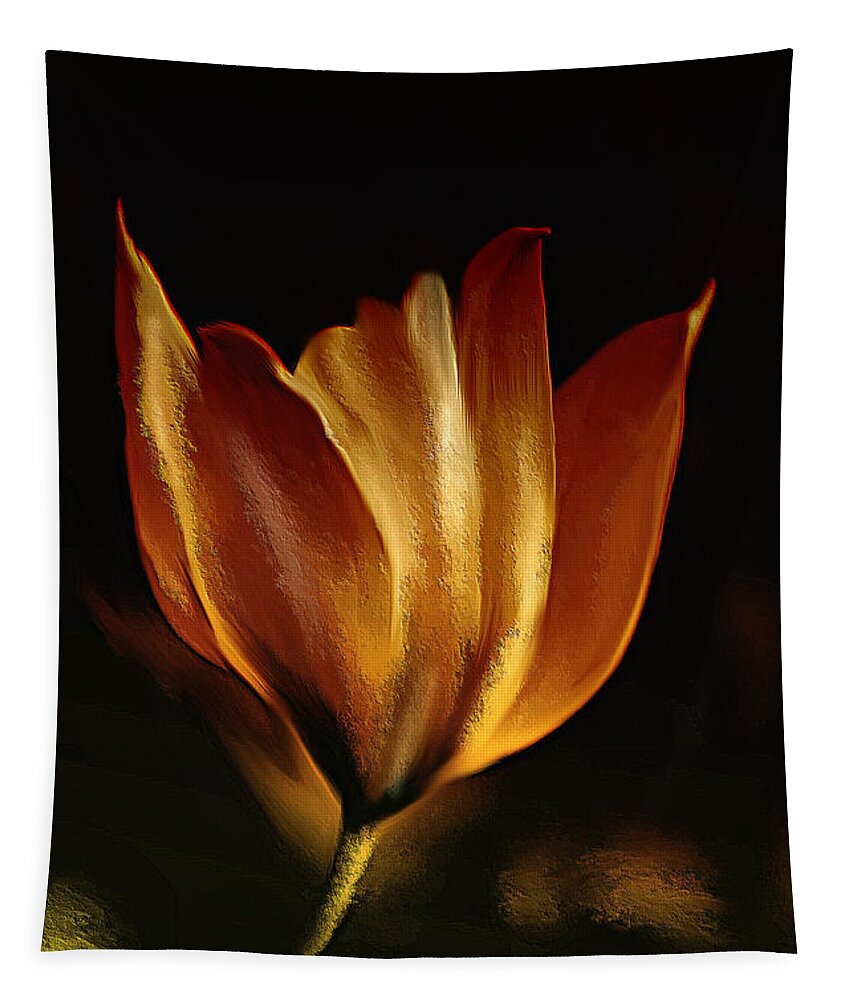Botanicals Tapestry featuring the photograph Stand Alone by Elaine Manley